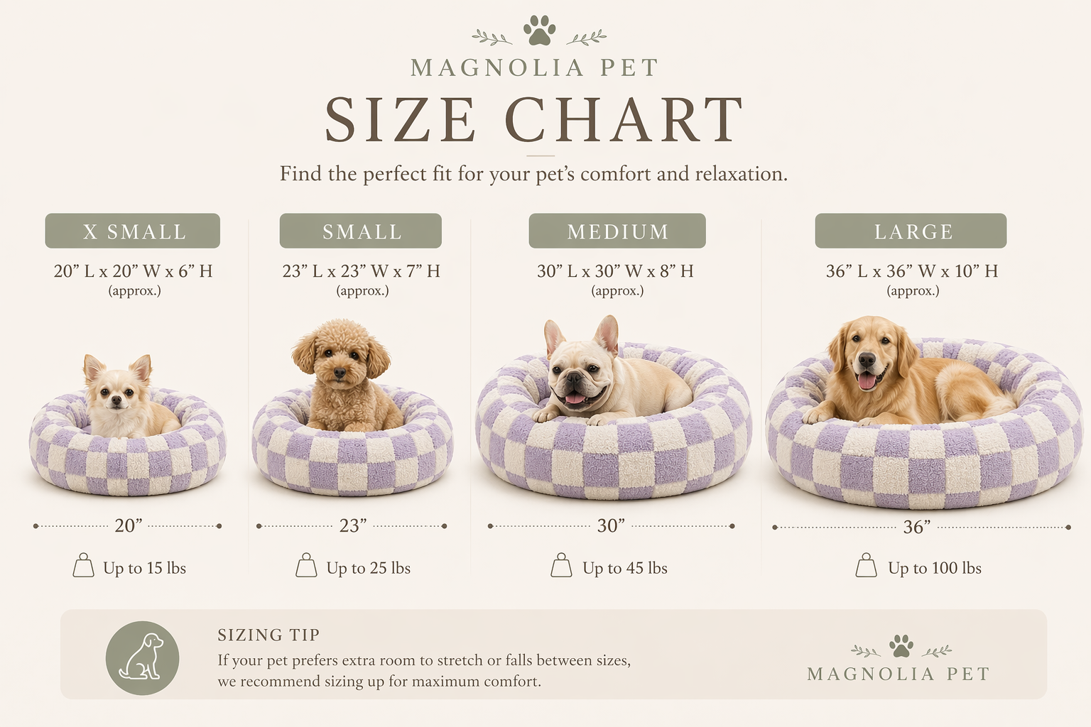 Luxury Calming Donut Dog Bed | Plush Anti-Anxiety Pet Bed for Dogs & Cats