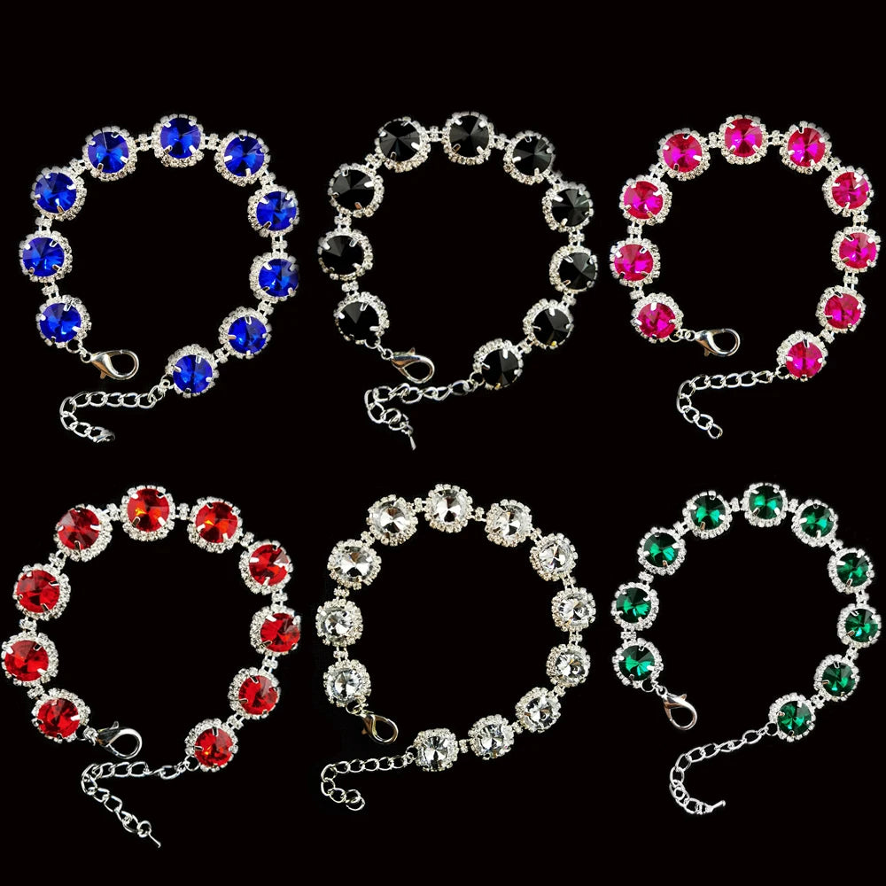 Luxury Bling Crystal Pet Necklace – Adjustable Rhinestone Dog & Cat Collar for Weddings & Special Occasions