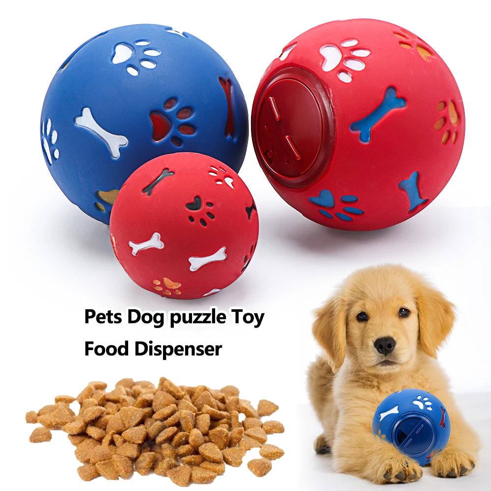 Interactive Training Ball for Dogs and Puppies Non Toxic, Treat Holding Ball for Enjoyment for Your Pet