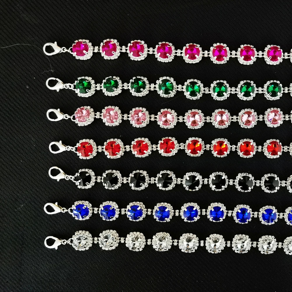 Luxury Bling Crystal Pet Necklace – Adjustable Rhinestone Dog & Cat Collar for Weddings & Special Occasions