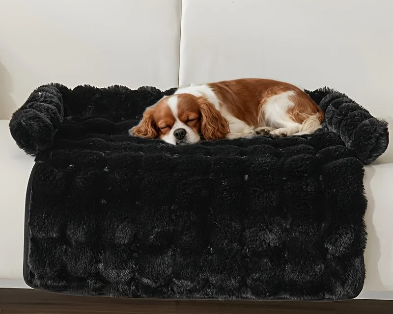 Luxury Calming Plush Pet Mattress | Best Dog Anxiety Bed with Pillow | Magnolia Pet