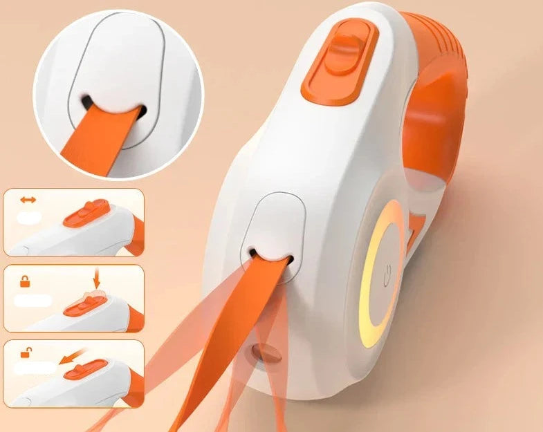 Magnolia Pet Automatic Retractable Dog Leash with LED Light product image 5