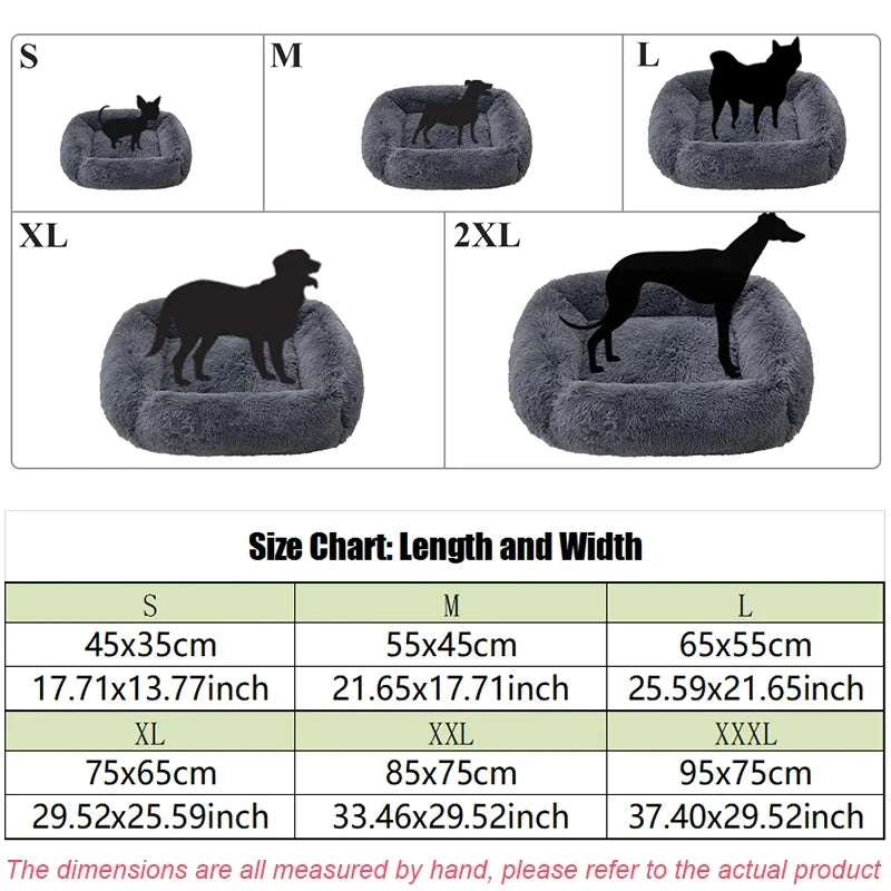 Super Plush Pet Bed – Comfortable Sleeping Bed for Small Dogs & Cats