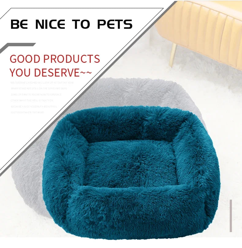 Super Plush Pet Bed – Comfortable Sleeping Bed for Small Dogs & Cats