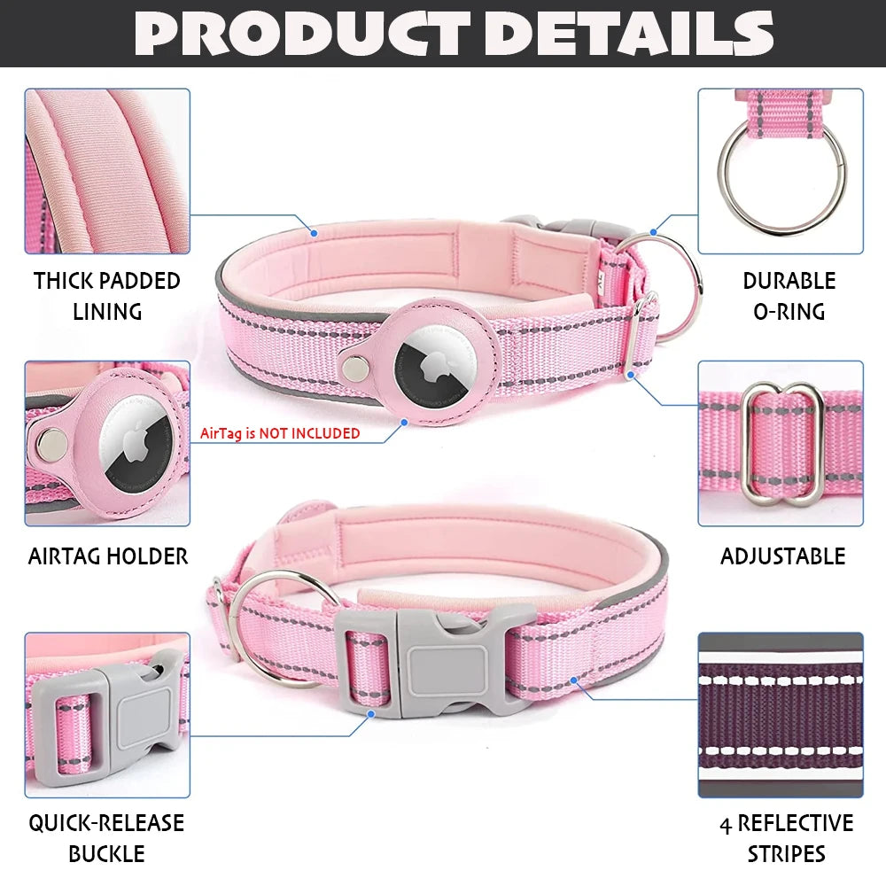 Magnolia Pet Reflective AirTag Dog Collar product image 2
