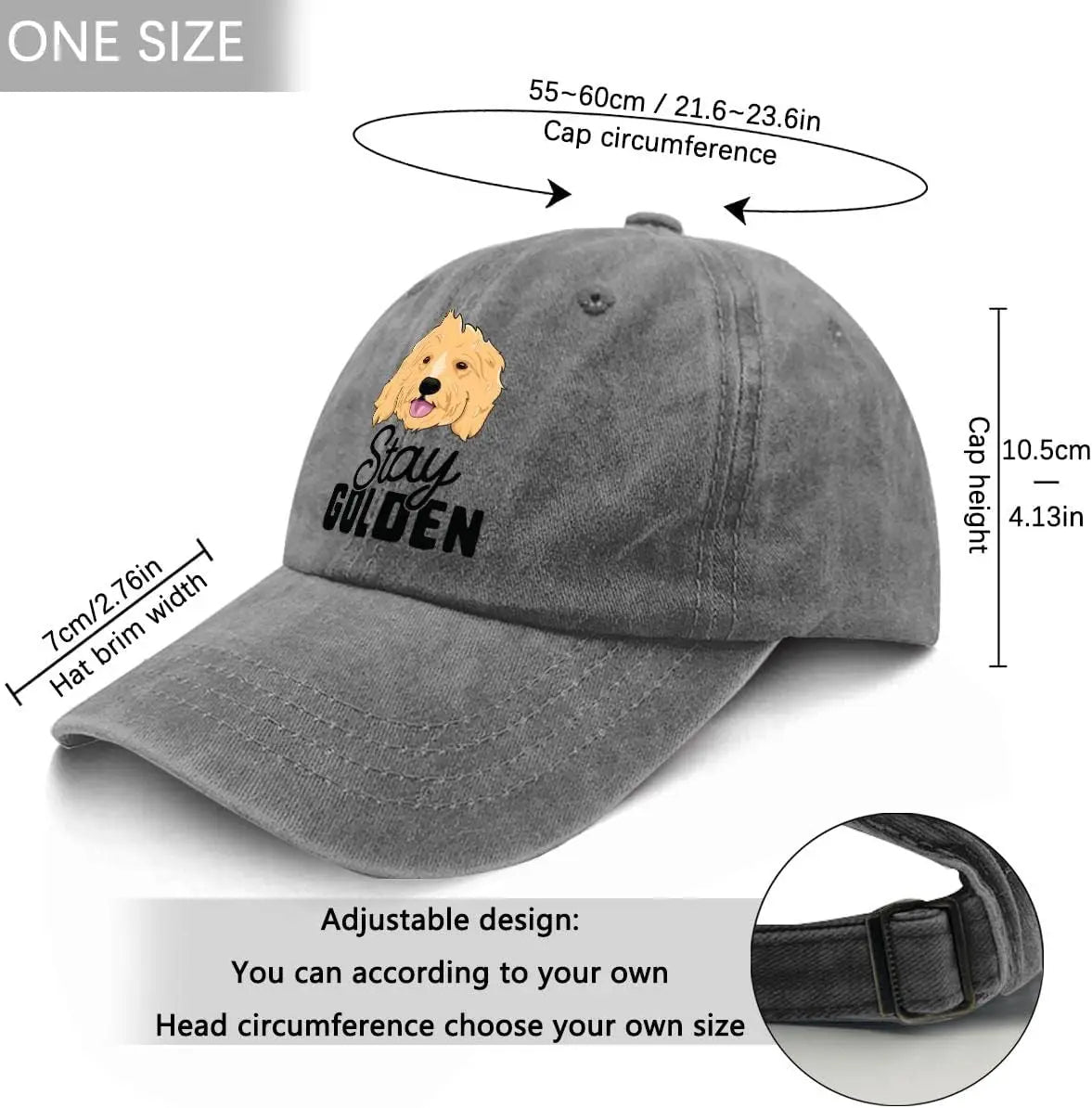 Magnolia Pet Stay Golden Goldendoodle Hat product image 2