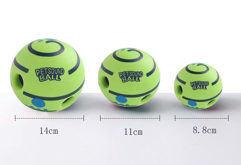 Wobble Wag Giggle Sound Ball Interactive Dog Toy Fun Giggle Sounds When Rolled or Shaken Pets Know Best As Seen On TV My Magnolia Shop