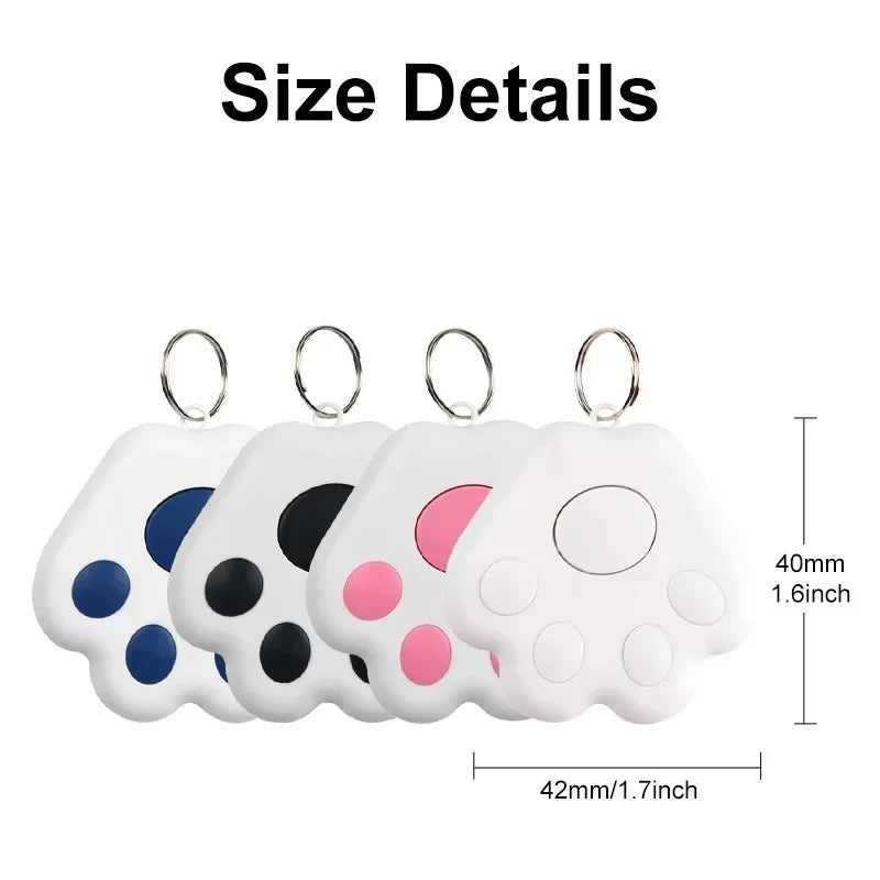 Mini Pet Anti-Lost GPS Tracker – Bluetooth Locator for Dogs, Cats, Keys & Bags (iOS/Android)