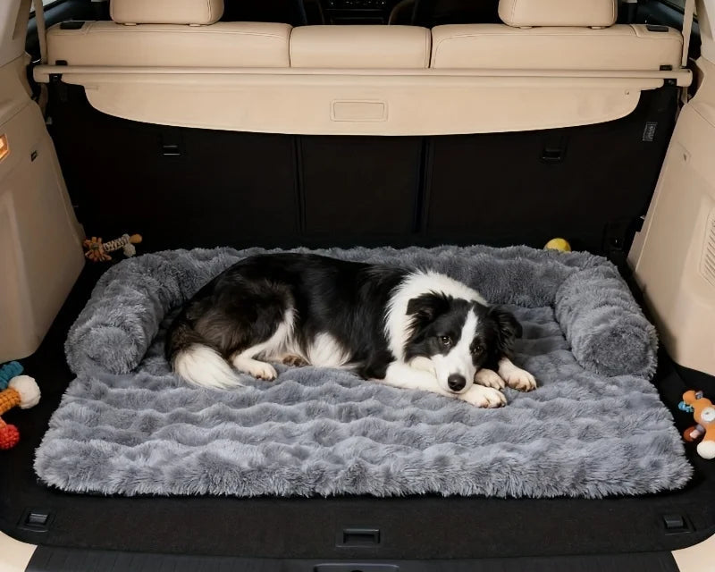 Luxury Calming Plush Pet Mattress | Best Dog Anxiety Bed with Pillow | Magnolia Pet