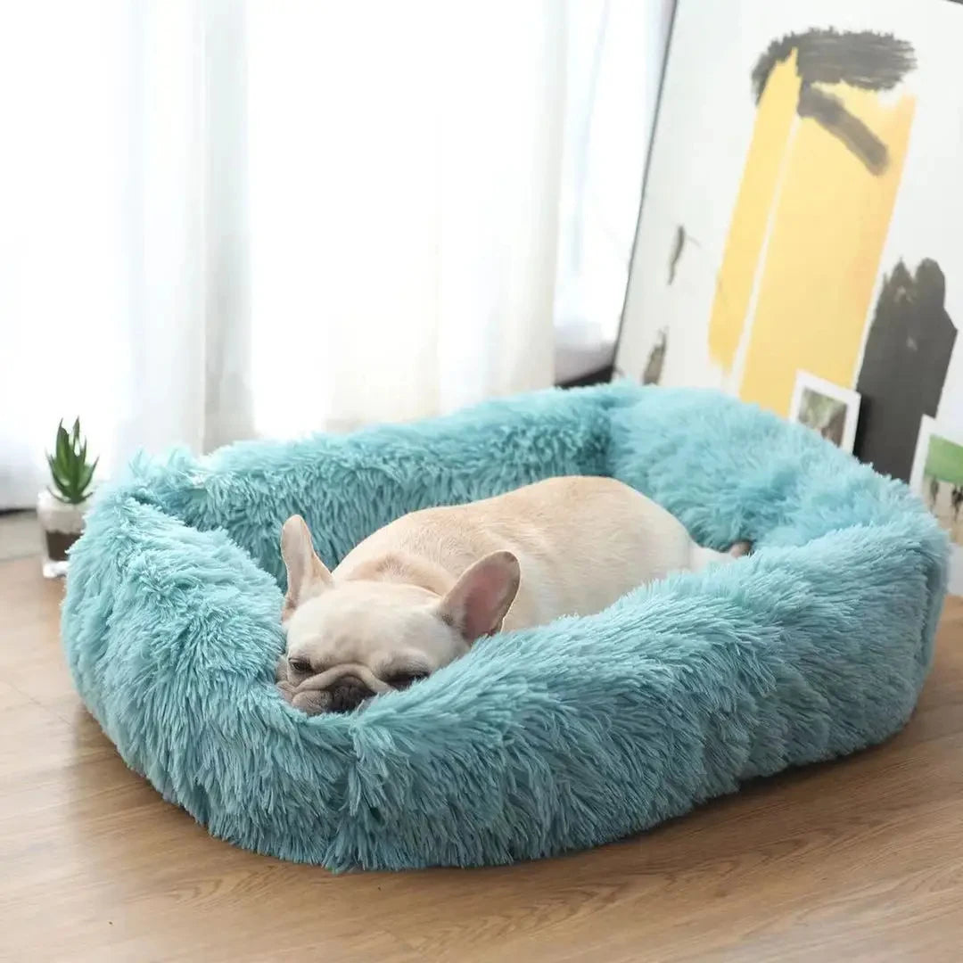 Super Plush Pet Bed – Comfortable Sleeping Bed for Small Dogs & Cats