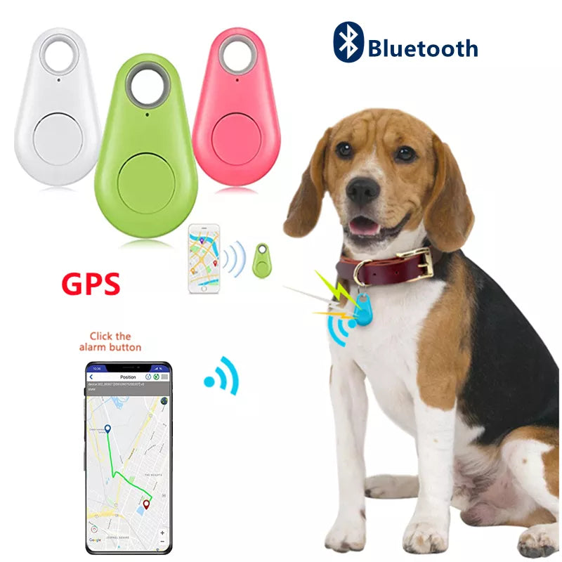 Pet Smart GPS Tracker Tags - Locator for Dogs, Cats, Kids & More | Pet Collar Accessories