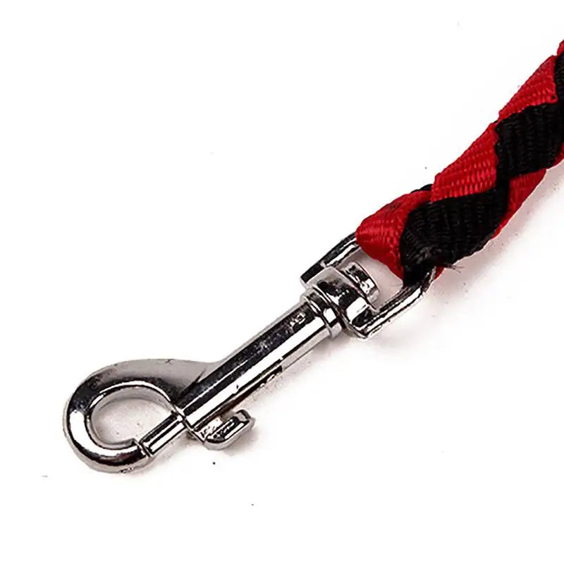 Double Dog Leash for Walking Two Dogs – Durable Nylon Pet Coupler with Comfortable EVA Handle, 140cm