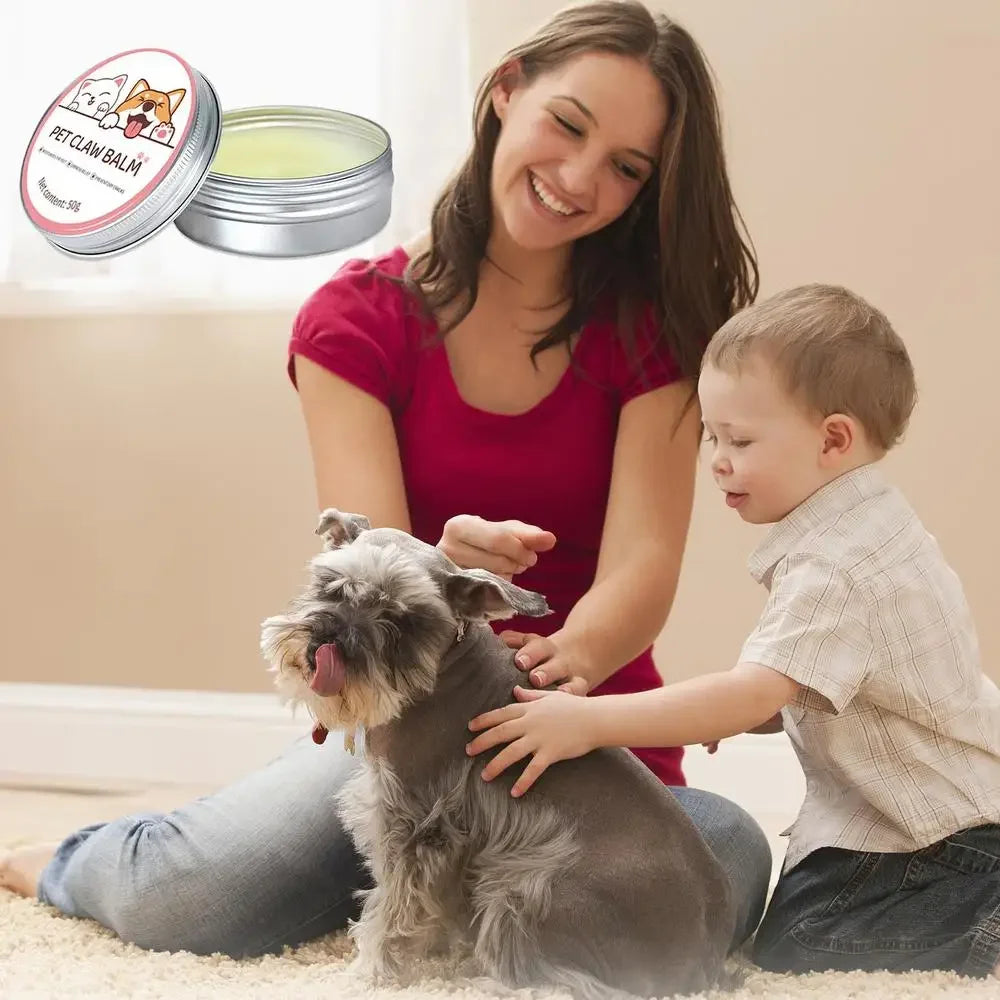 Paw Balm for Cats & Dogs – Protective Moisturizing Cream for Paws, Nose & Cracked Feet (50g)