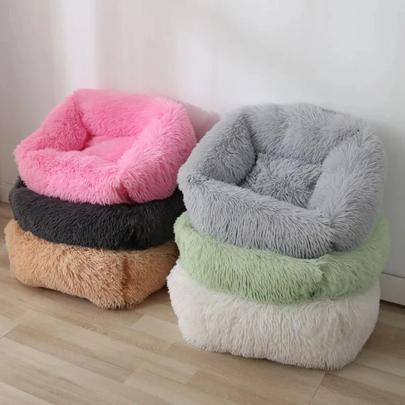 Super Plush Pet Bed – Comfortable Sleeping Bed for Small Dogs & Cats