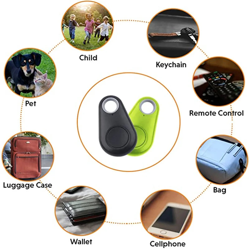 Pet Smart GPS Tracker Tags - Locator for Dogs, Cats, Kids & More | Pet Collar Accessories