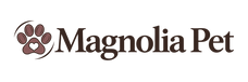 Magnolia Pet detailed paw and heart logo