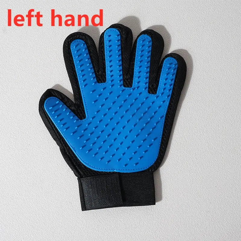 Pet Glove Grooming Glove Cat Hair Deshedding Brush Gloves Dog Comb for Cats Bath Hair Remover Clean Massage Brush For Animal My Magnolia Shop