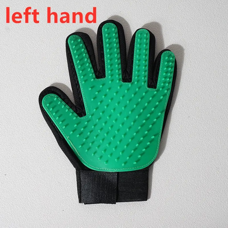 Pet Glove Grooming Glove Cat Hair Deshedding Brush Gloves Dog Comb for Cats Bath Hair Remover Clean Massage Brush For Animal My Magnolia Shop
