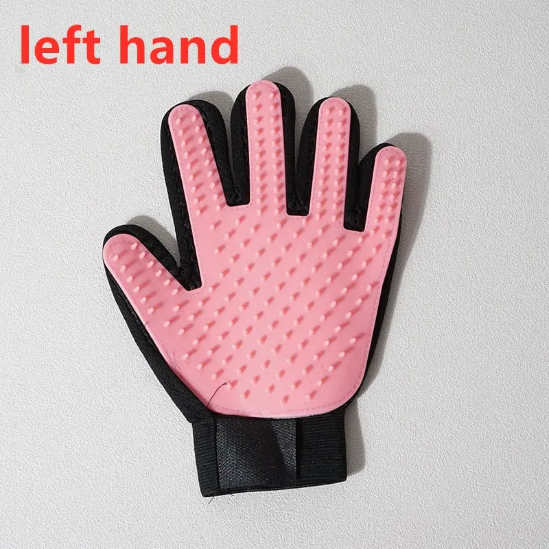 Pet Glove Grooming Glove Cat Hair Deshedding Brush Gloves Dog Comb for Cats Bath Hair Remover Clean Massage Brush For Animal My Magnolia Shop