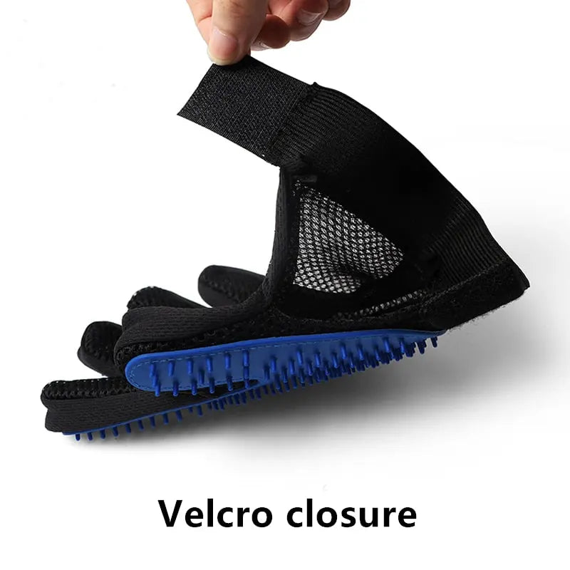 Pet Glove Grooming Glove Cat Hair Deshedding Brush Gloves Dog Comb for Cats Bath Hair Remover Clean Massage Brush For Animal My Magnolia Shop