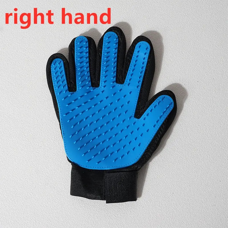 Pet Glove Grooming Glove Cat Hair Deshedding Brush Gloves Dog Comb for Cats Bath Hair Remover Clean Massage Brush For Animal My Magnolia Shop