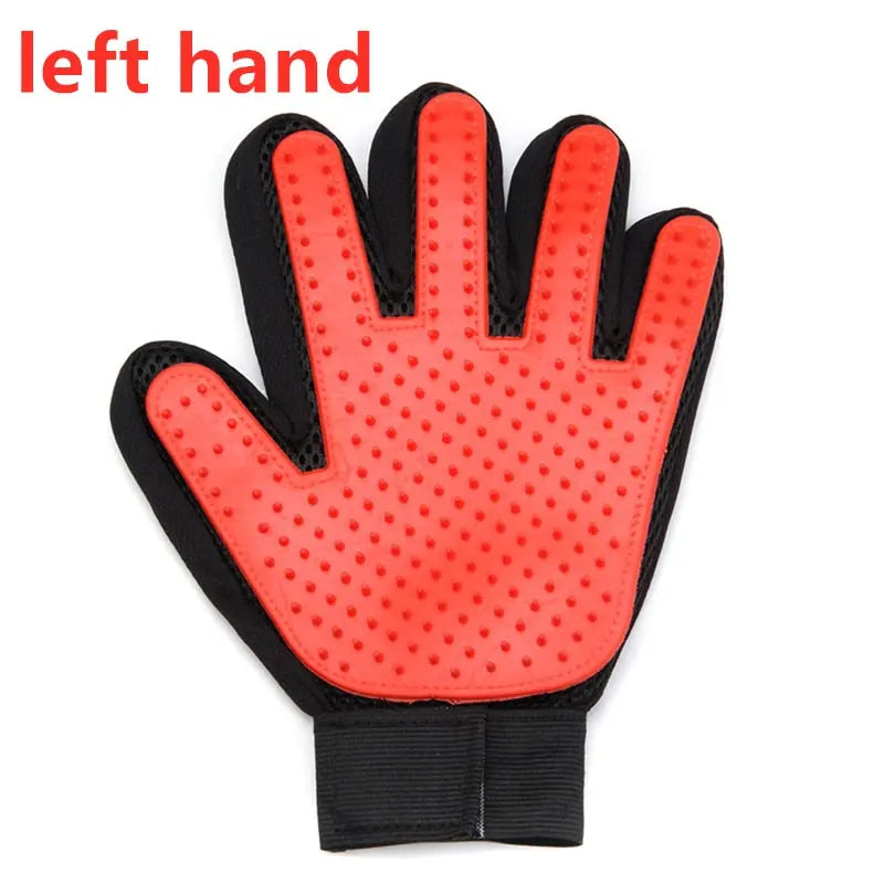 Pet Glove Grooming Glove Cat Hair Deshedding Brush Gloves Dog Comb for Cats Bath Hair Remover Clean Massage Brush For Animal My Magnolia Shop