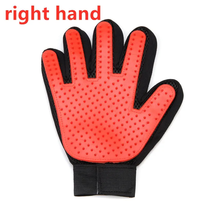 Pet Glove Grooming Glove Cat Hair Deshedding Brush Gloves Dog Comb for Cats Bath Hair Remover Clean Massage Brush For Animal My Magnolia Shop