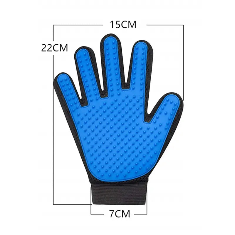 Pet Glove Grooming Glove Cat Hair Deshedding Brush Gloves Dog Comb for Cats Bath Hair Remover Clean Massage Brush For Animal My Magnolia Shop