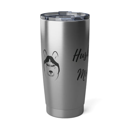 Custom Husky Mom Stainless Tumbler 20oz for Hot and Cold Drinks Gift for Her Dog Mom Gift Husky Dog Lover