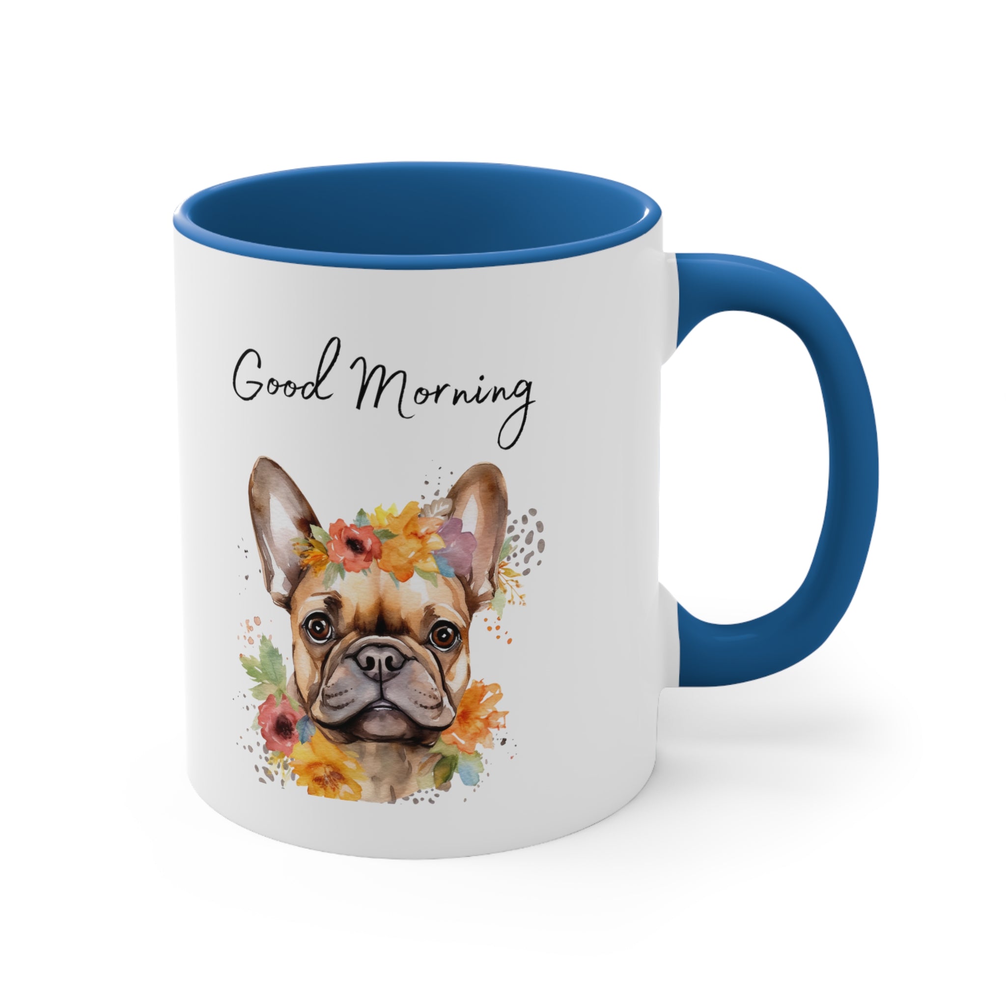 Custom Pug Coffee Mug, 11oz Multi Colors Classic Style Dog Lover Gifts Special Dog Gifts Holiday Gifts Printify