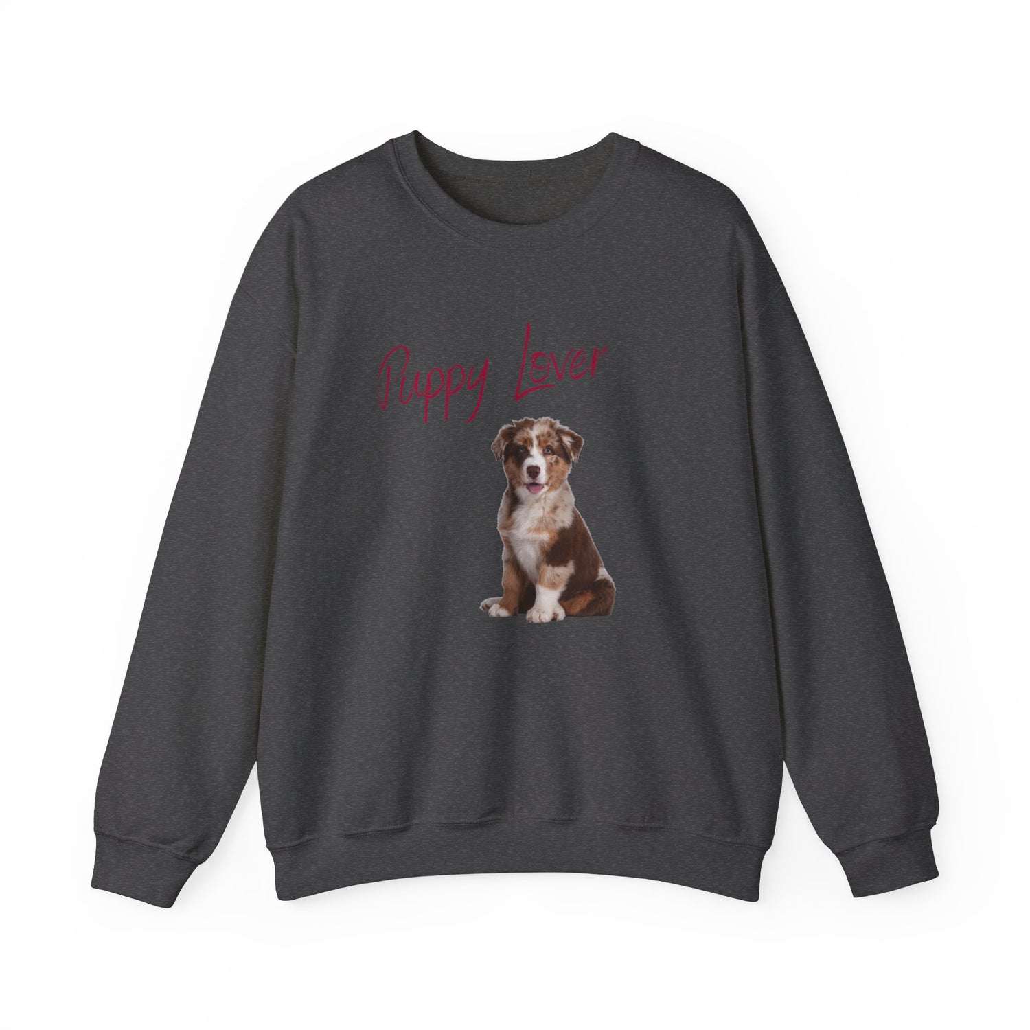Puppy Lover Sweatshirt – Cute &amp; Comfy Oversized Crewneck for Dog Lovers