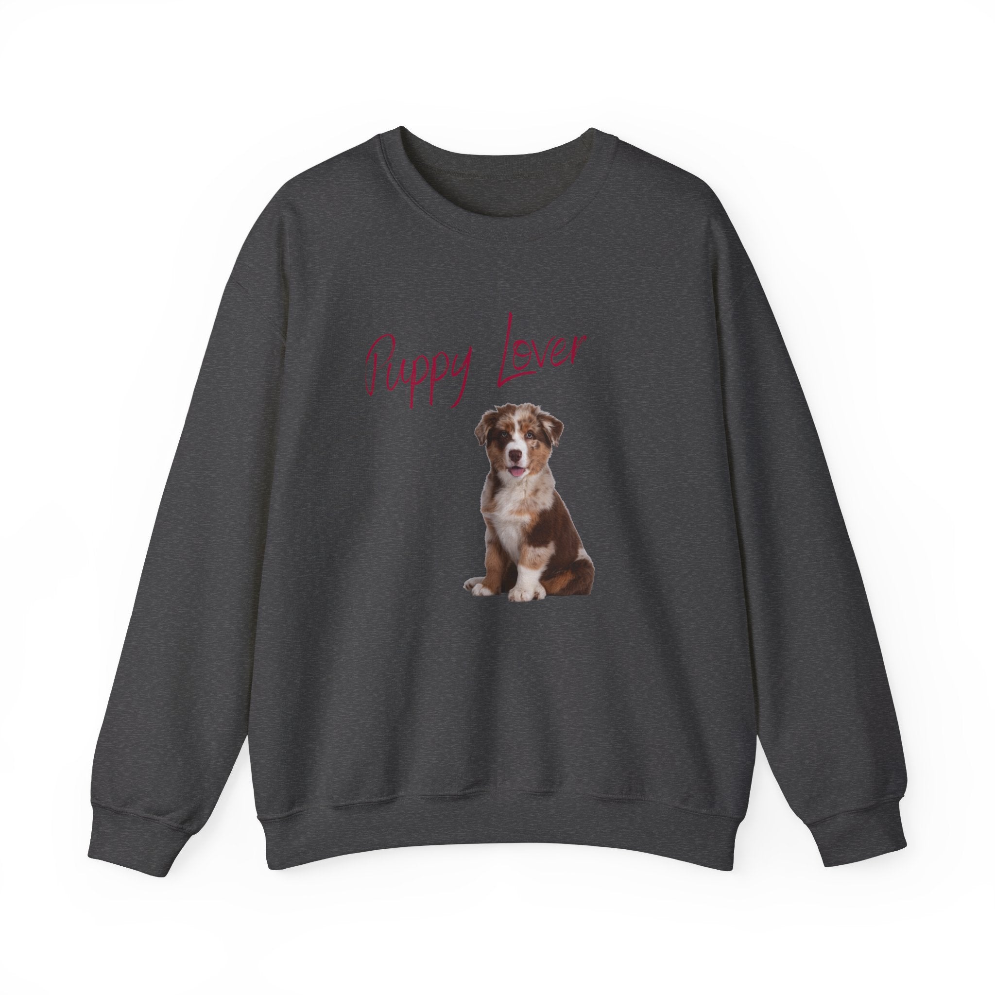 Puppy Lover Sweatshirt – Cute &amp; Comfy Oversized Crewneck for Dog Lovers
