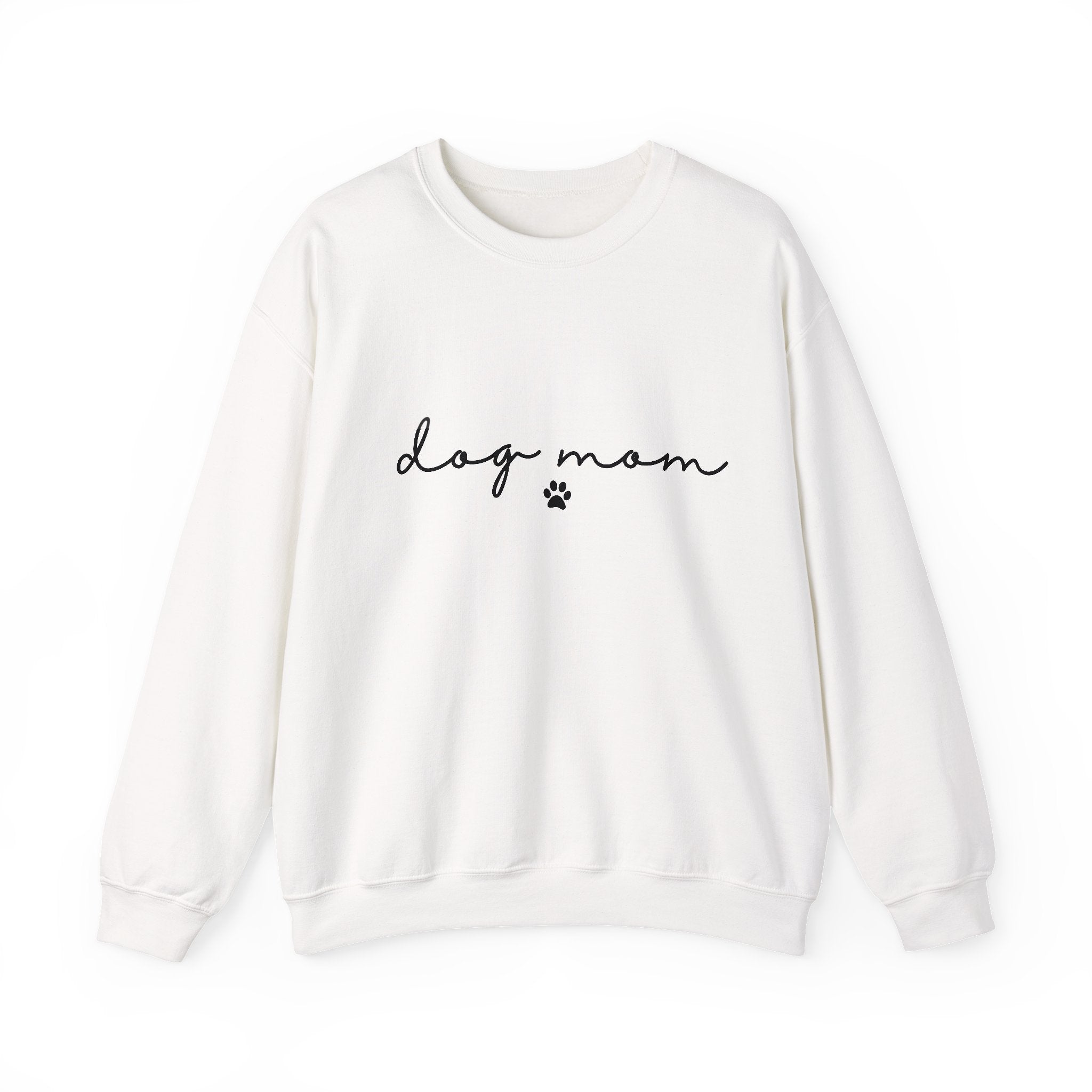 Dog Mom Crewneck Sweatshirt, Multi Colors and Custom Designs.