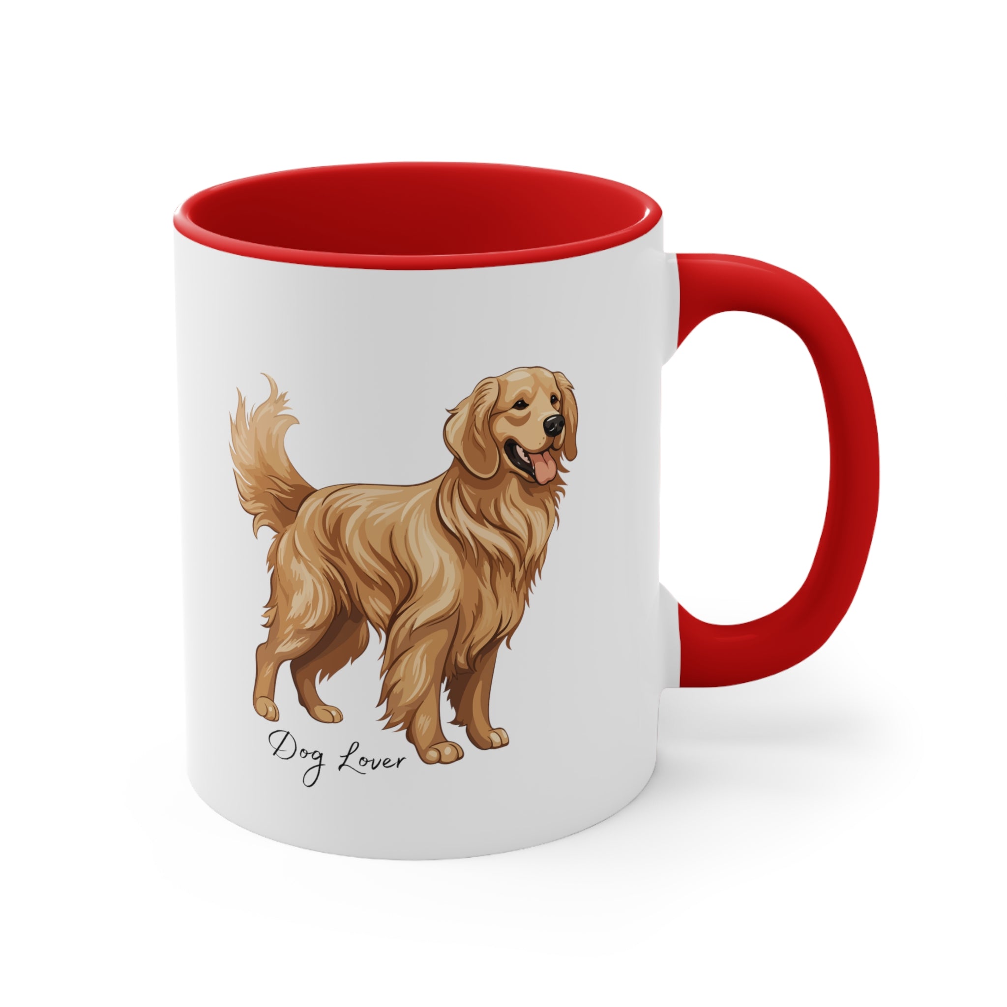 Classic Good Morning Dog Lover Coffee Mug, 11oz Multi Colors for Dog Lovers, Pet Owners, Goldenlabs, Labrador