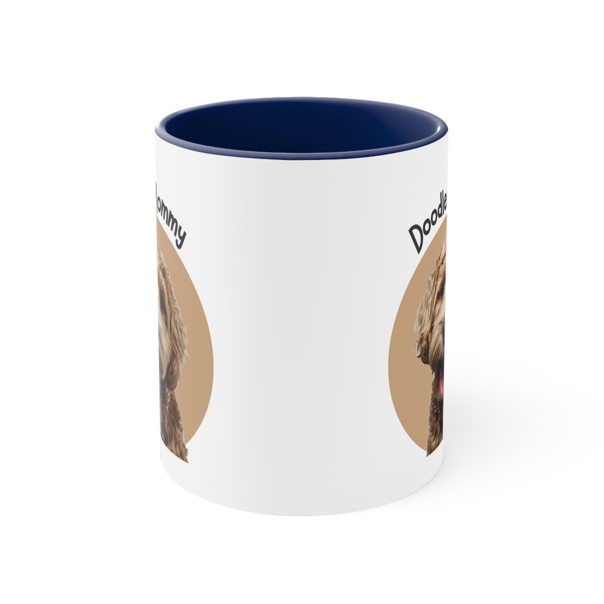 Custom Doodle Mommy Coffee Mug, 11oz Multi Colors Classic Style Dog Lover Gifts Special Dog Gifts Holiday Gifts Printify