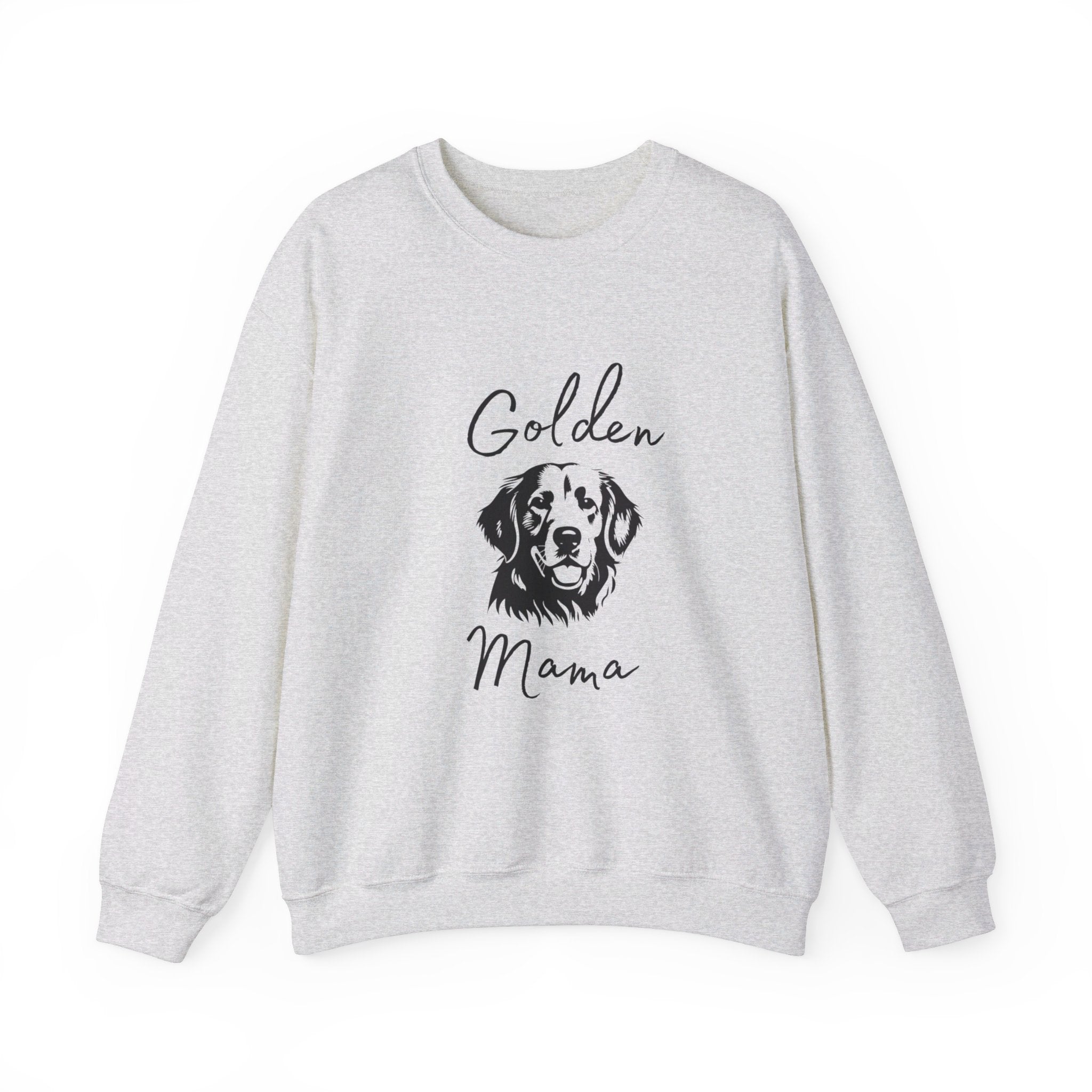 Golden Labrador Mama Dog Lover Crewneck Sweatshirt College Style Gift for Her, Golden Retriever Mom, Dog People Shirt