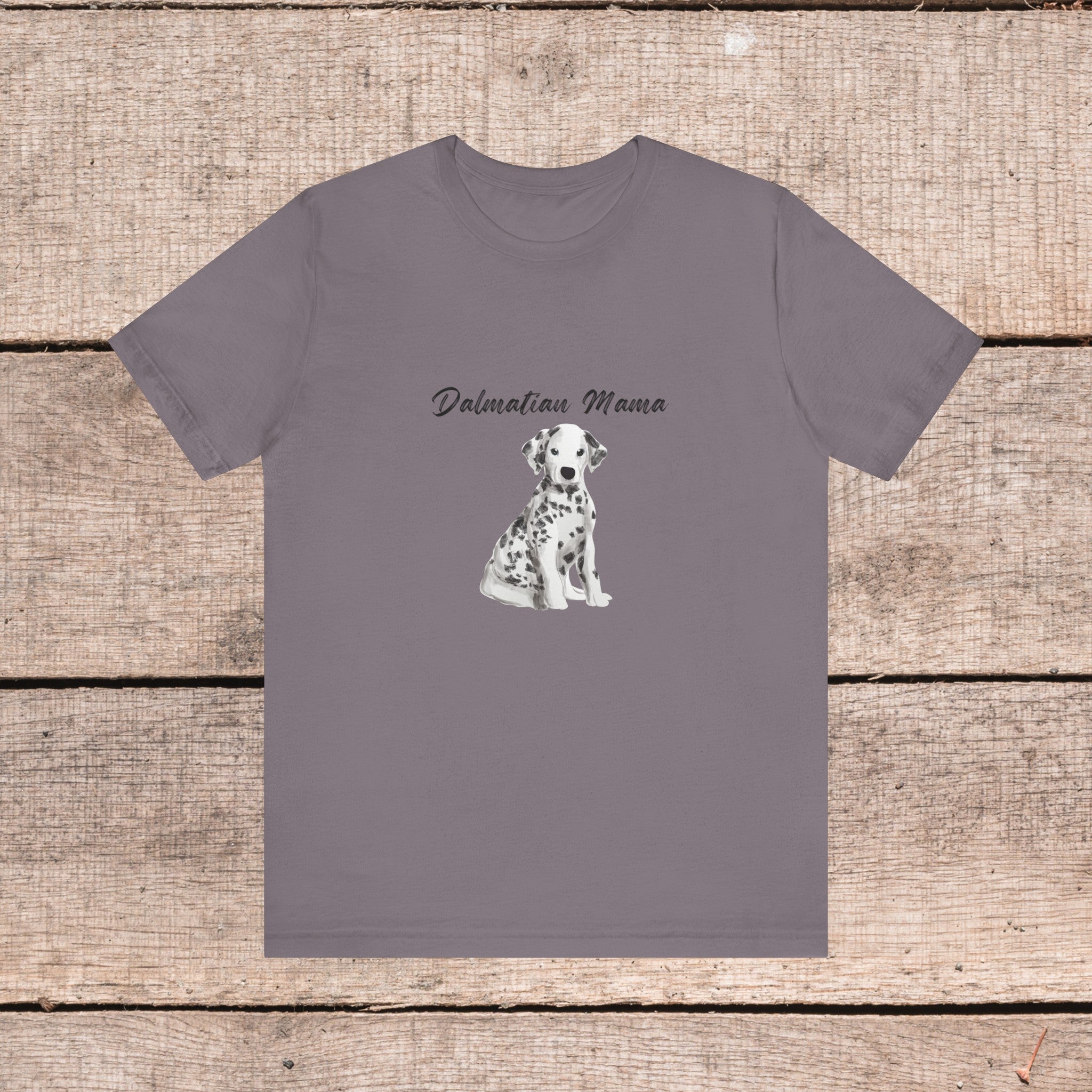 Dalmatian Dog Lover T-shirt on Comfy Bella+Canvas Style Women&