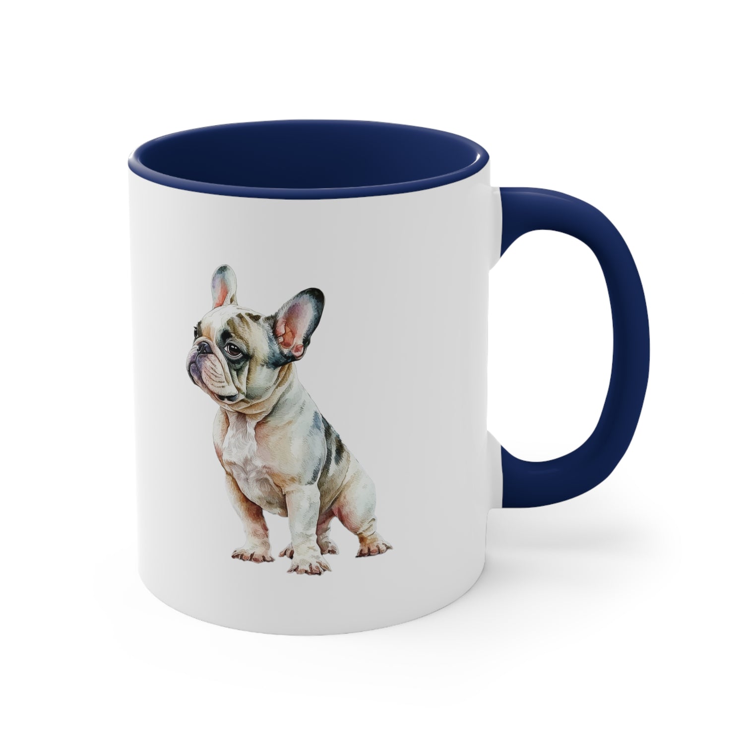 No Longer by My Side but in Our Hearts Memorial Coffee Mug - Personalized Multi-Color Tribute Mug