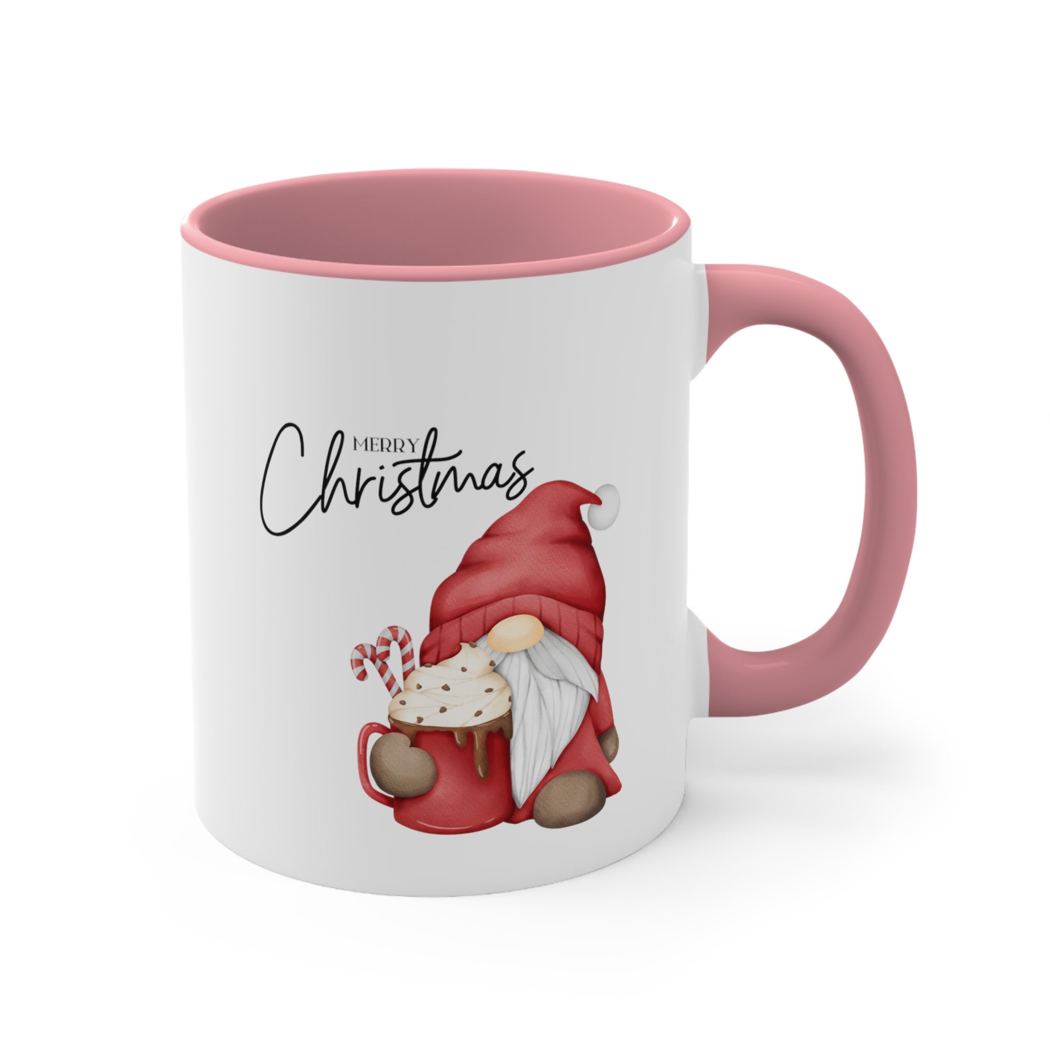 Merry Christmas Holiday Coffee Mug  Ceramic Mug, 11oz Multi Colors