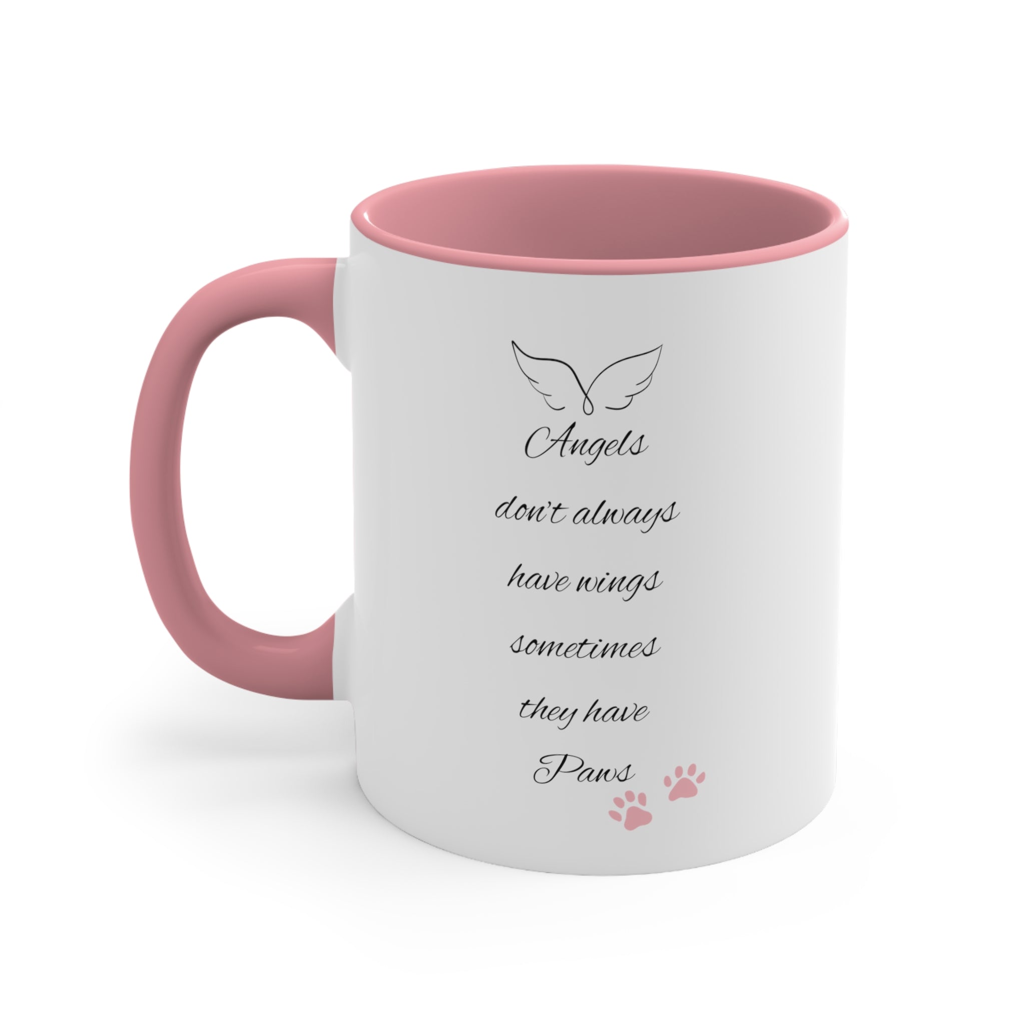 Custom Pet Memorial Cup/ Angle Wings Memorial Dog Mug Multi-Color Coffee Mug with Pet Picture