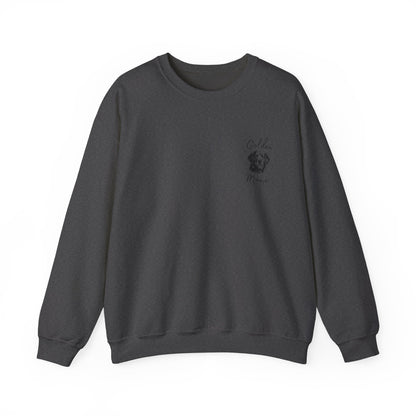 Labrador Mama Crewneck Sweatshirt - Dog Lover College Style Gift for Her