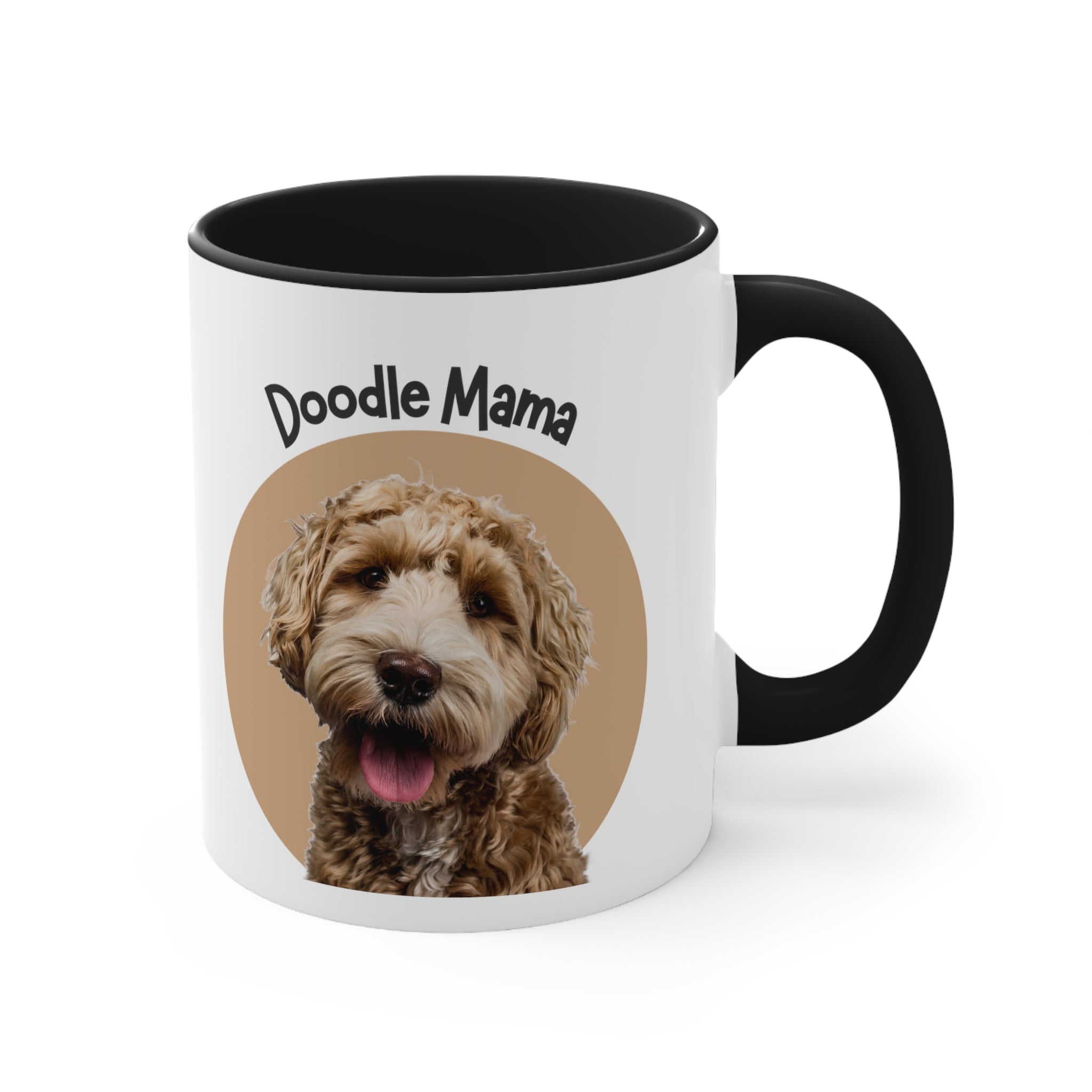 Custom Doodle Mama Coffee Mug, 11oz Multi Colors Classic Style Dog Lover Gifts Special Dog Gifts Holiday Gifts Printify