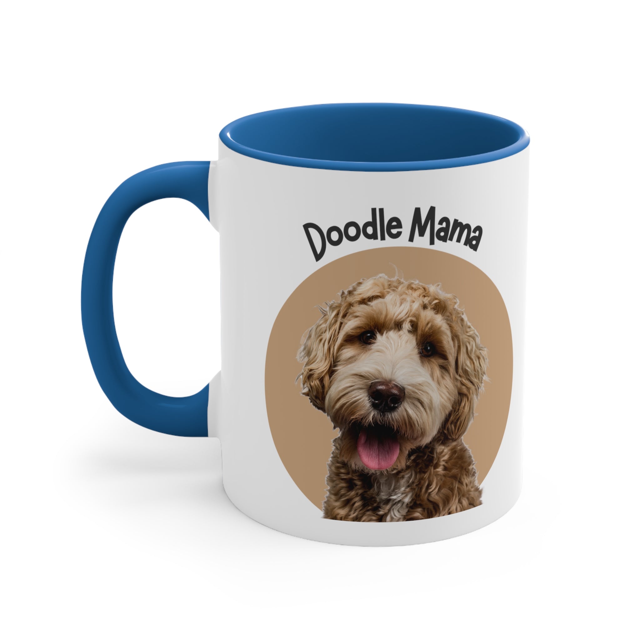 Custom Doodle Mama Coffee Mug, 11oz Multi Colors Classic Style Dog Lover Gifts Special Dog Gifts Holiday Gifts Printify