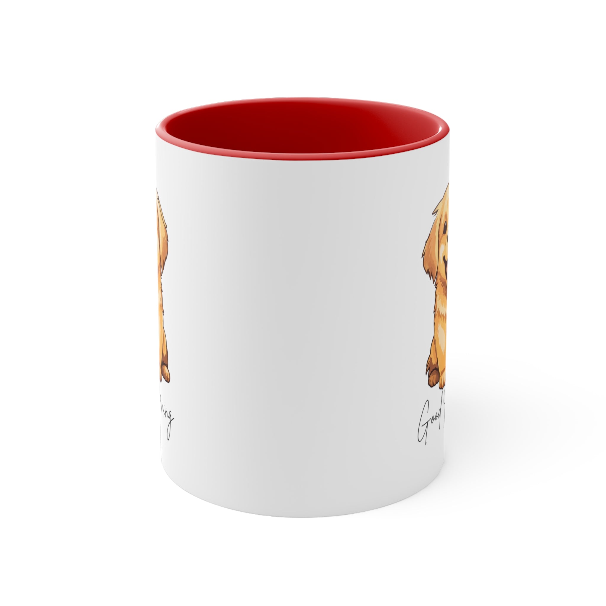 Good Mornings Cute Puppy Coffee Mug  11oz Multi Colors Cute Dog Mug, Dog Mom Gift, Funny Dog Cup Gift for Her