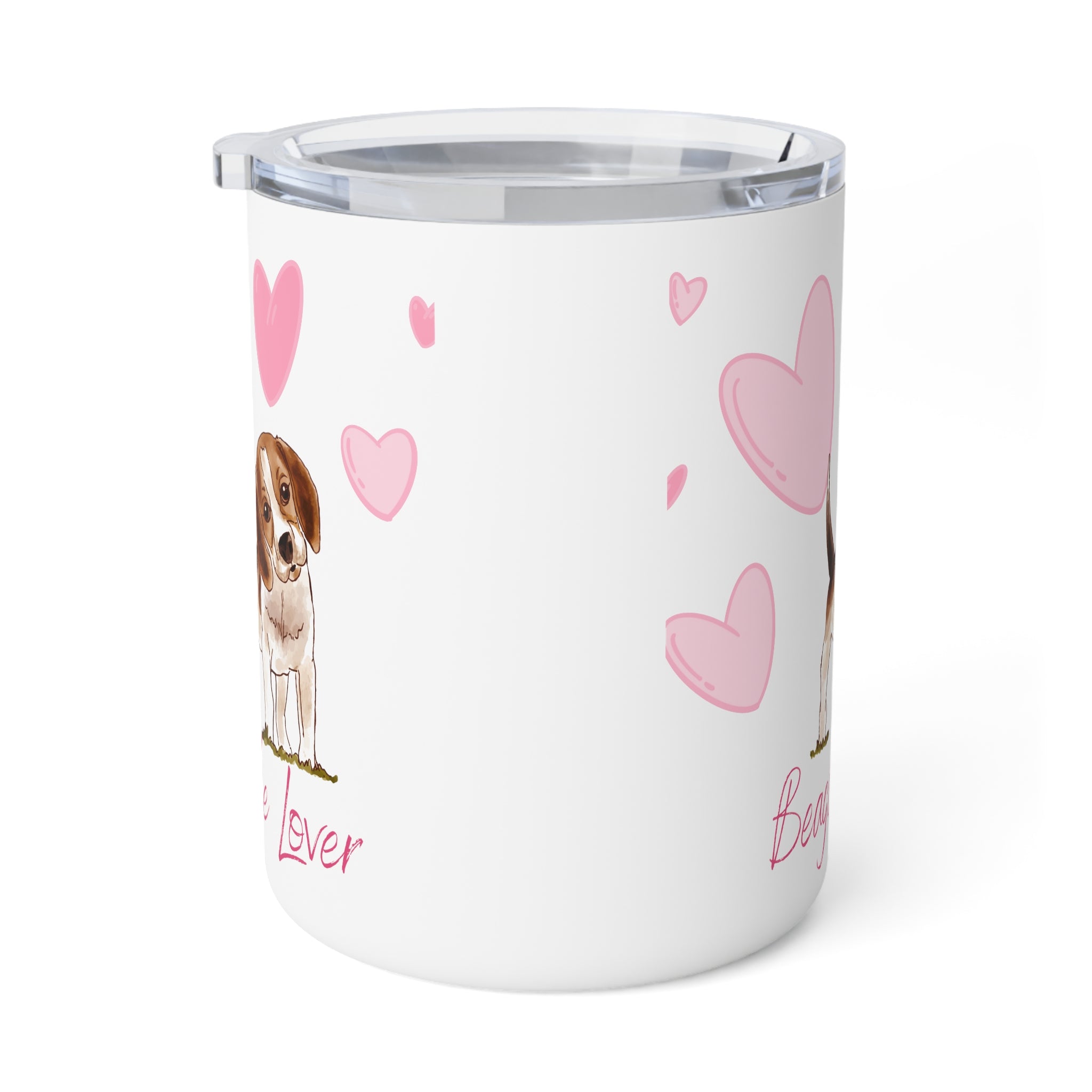 Beagle Lover Insulated Coffee Mug, 10oz  for hot and cold drinks