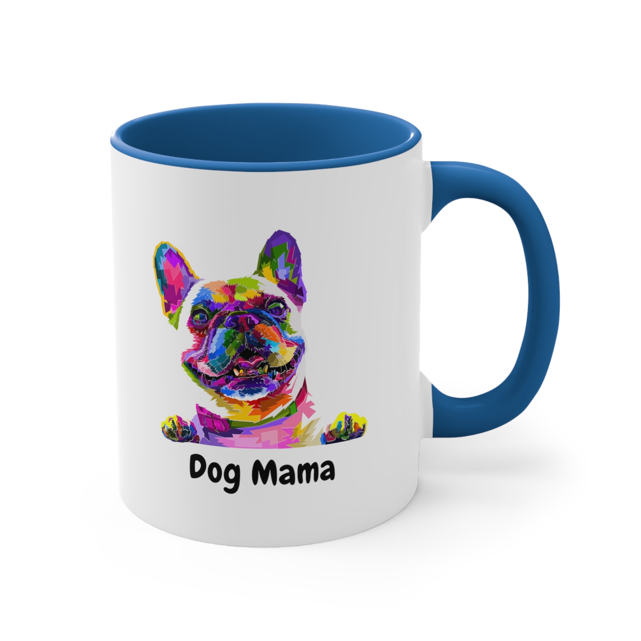 Custom Frenchie Mug Ceramic Coffee Mug, 11oz Multi Colors