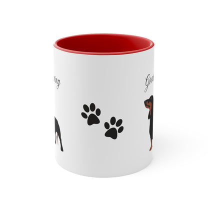 Dachshund Custom Coffee Mug 11oz Multi Colors, Dog Lover Mug, Pet Owner, Gift for Her,