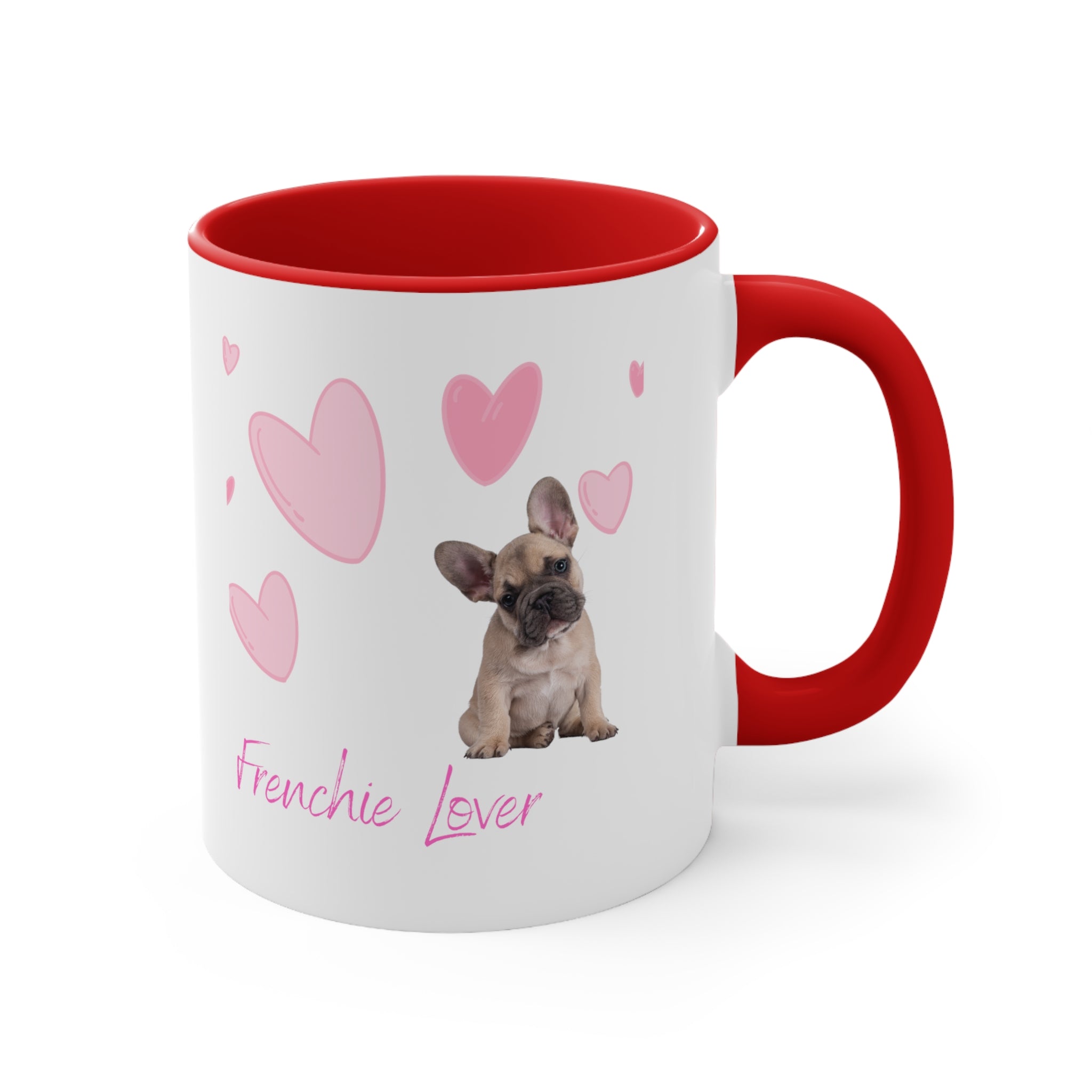 Custom Frenchie Mug Classic Ceramic Coffee Mug, 11oz Multi Colors for Dog Lover Gifts Special Dog Gifts Holiday Gifts Printify