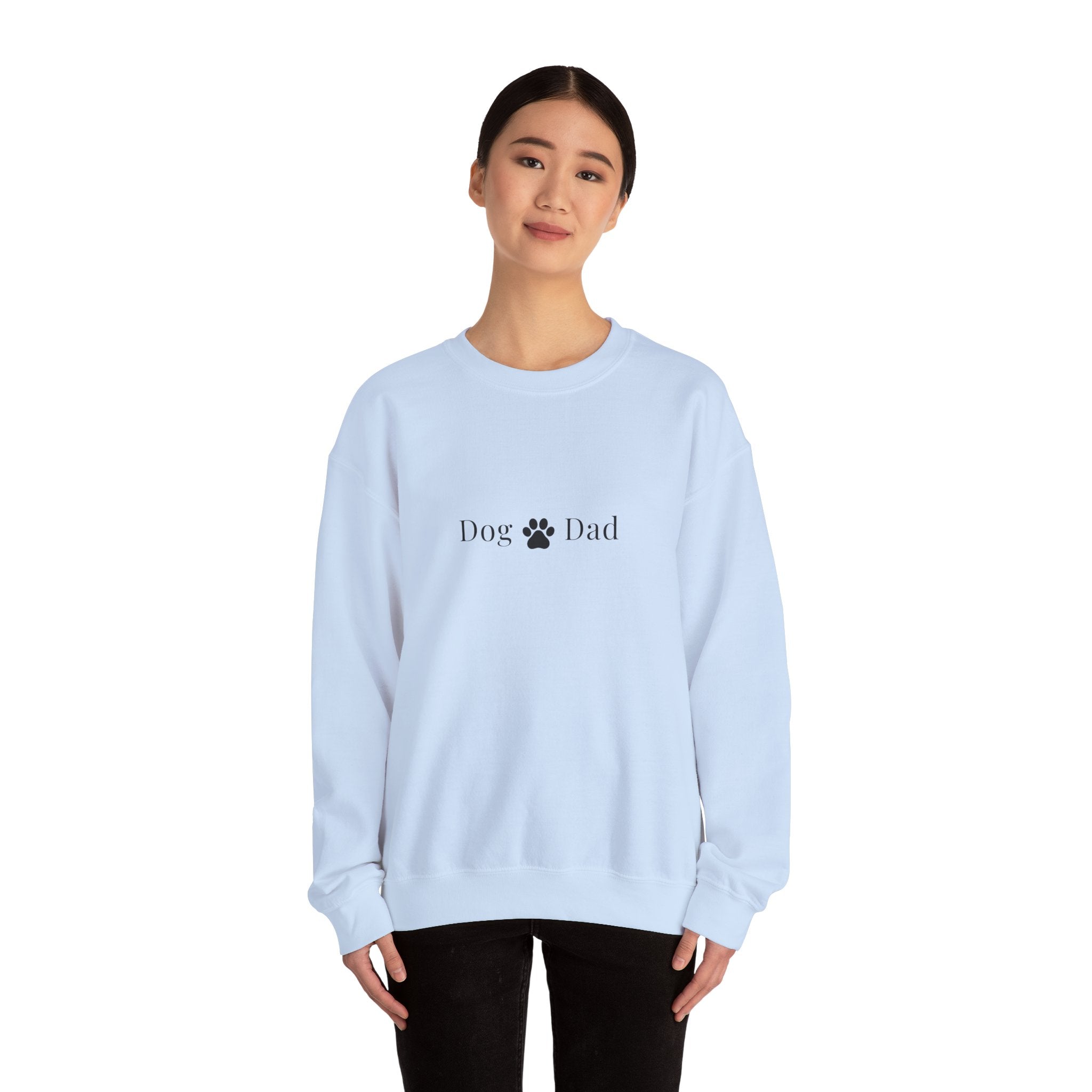 Stylish Dog Dad Sweatshirt - Crewneck Sweatshirt for Dog Lovers and Pet Owners