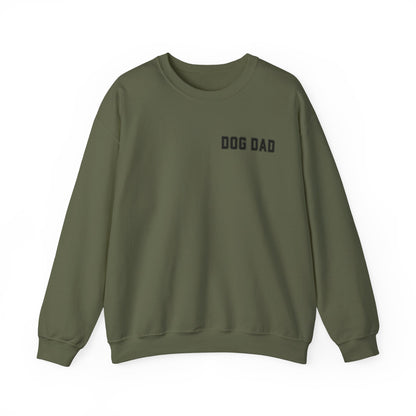 Dog Dad Comfy Pullover Sweatshirt - Perfect Gift for Him, Dads, or Dog Lovers